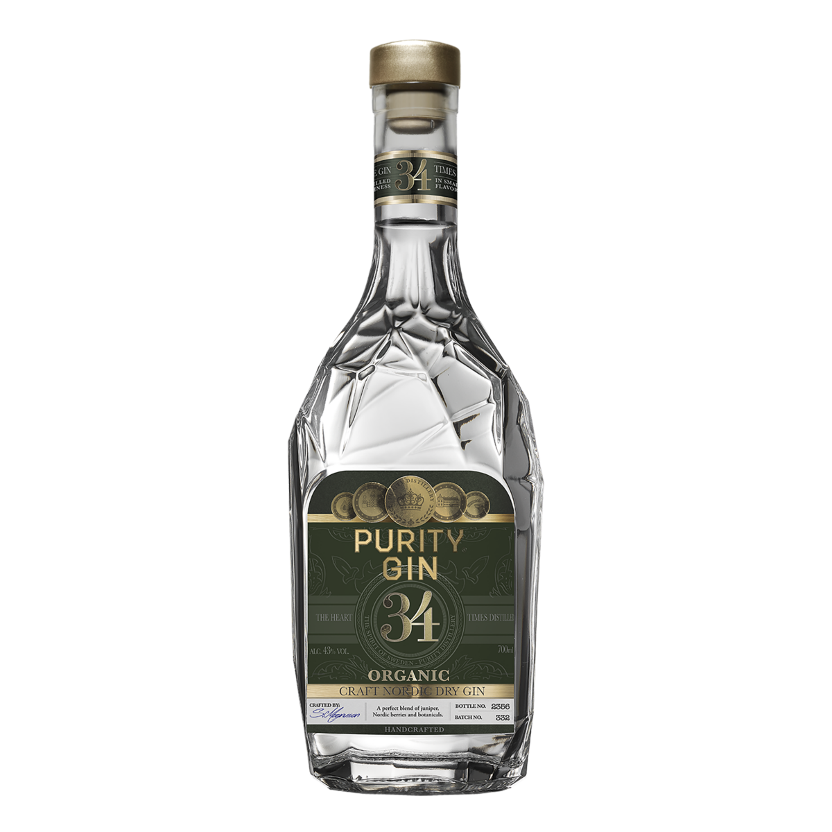Purity Gin | Craft Nordic Dry Gin
