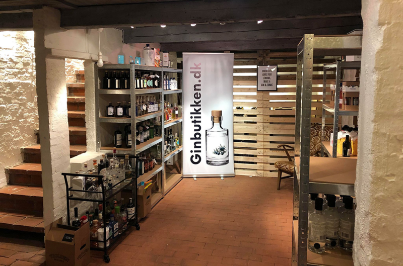 Billede af Ginbutikken i Haslev