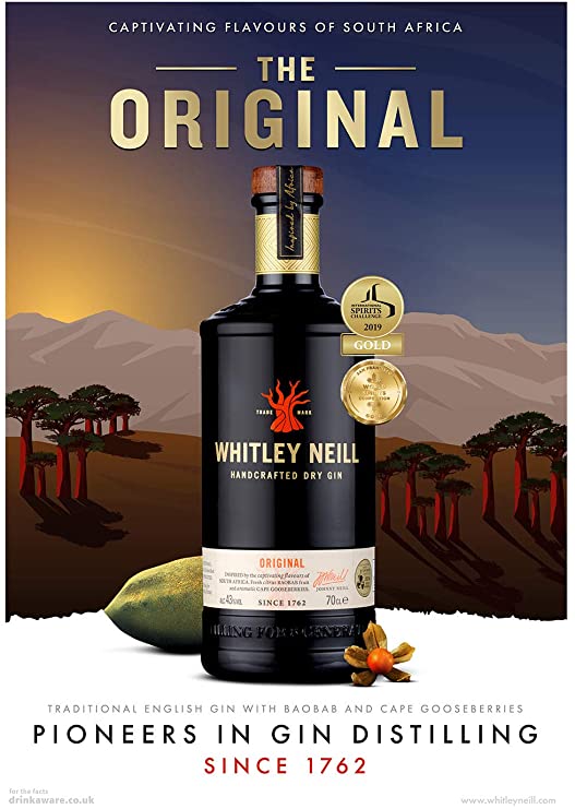 Whitley Neill Original Gin 1