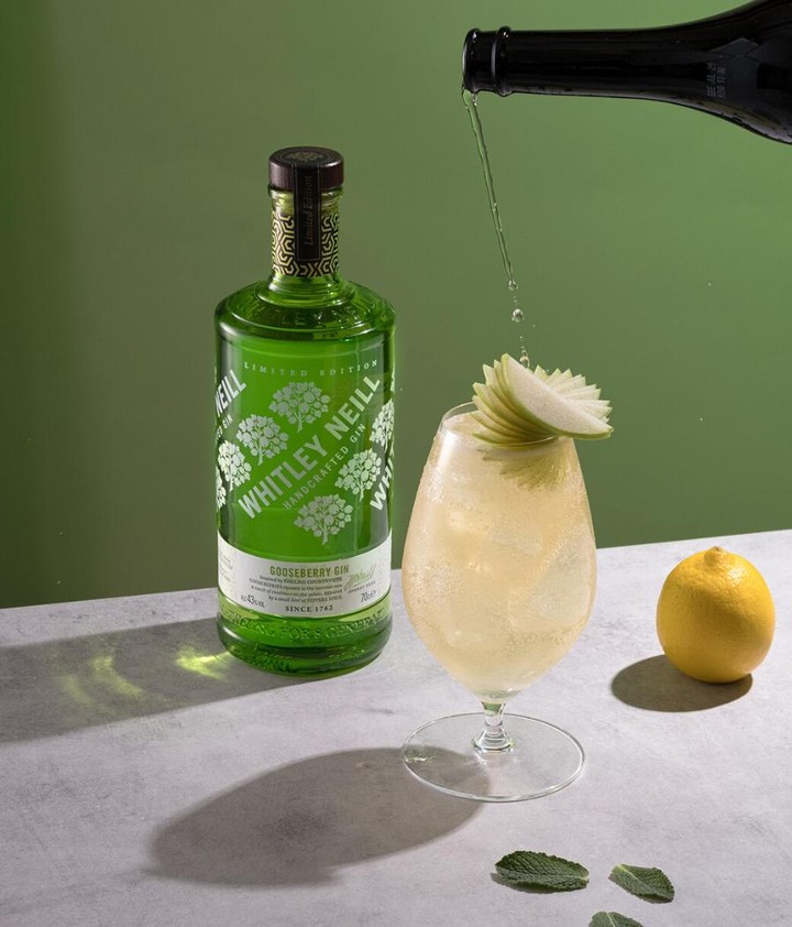 Cocktail med Gooseberry Gin