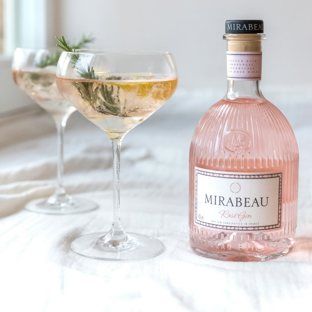 Mirabeau Rose Gin 1