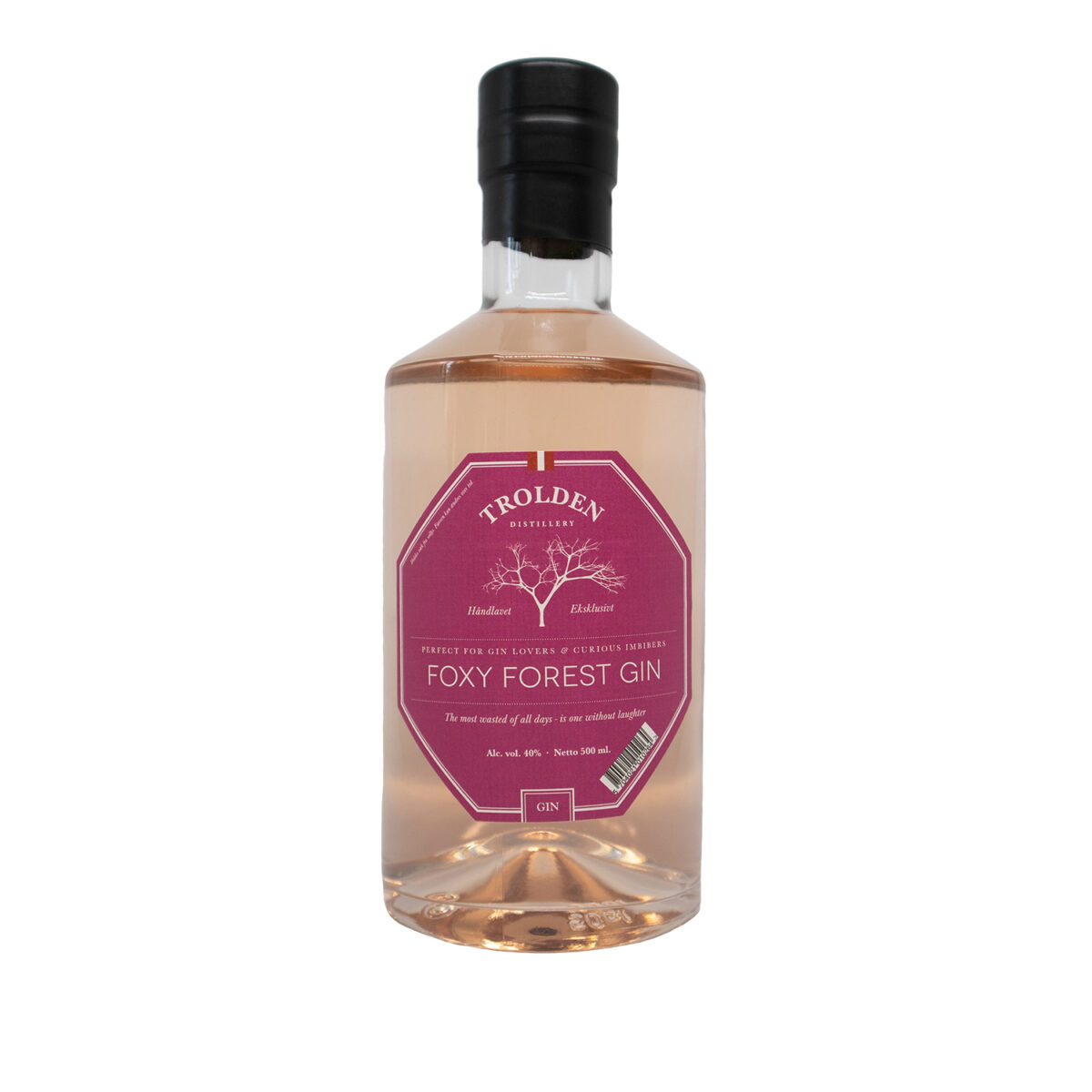 Trolden Bryghus & Destilleri Foxy Forest Gin | Troldens - Granatæble - 40% -  50cl - Danmark
