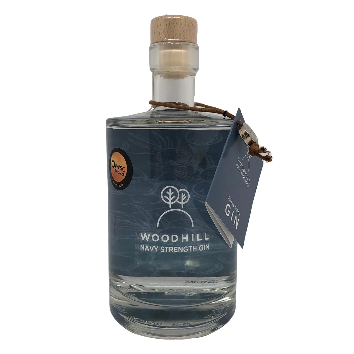 Gin, Woodhill Woodhill Navy Strength Gin - 57% -  50cl - Danmark