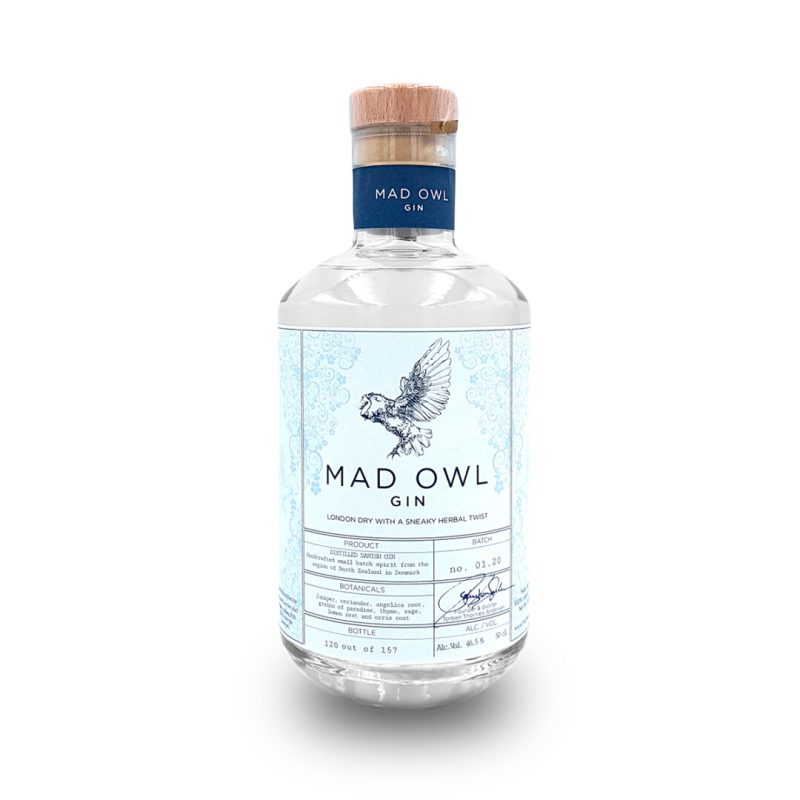 Mad Owl Gin London Dry 1