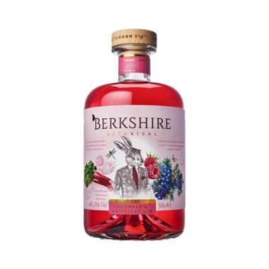 salgsbilled Berkshire Botanicals Rhubarb Raspberry Gin