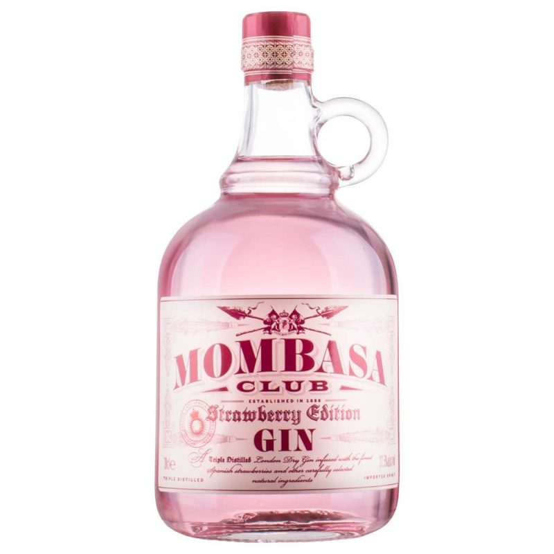 Billede af en flaske Mombasa Strawberry Gin