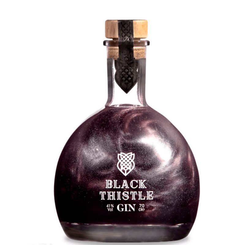 Billede af en flaske Black Thistle Gin
