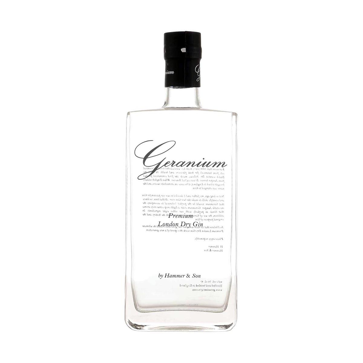 Hammer & Sons Geranium Gin - 44% -  75cl - Danmark