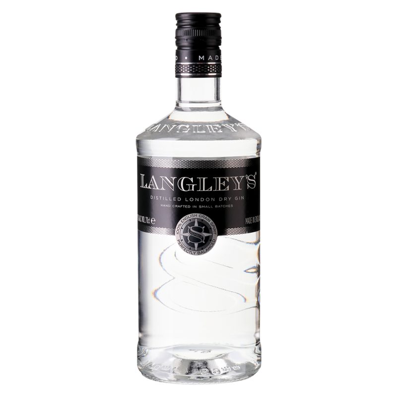 Billede af en flaske Langleys Gin No.8