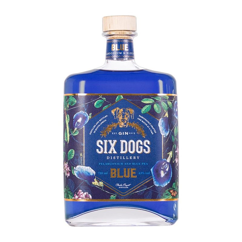 Six Dogs Blue Gin