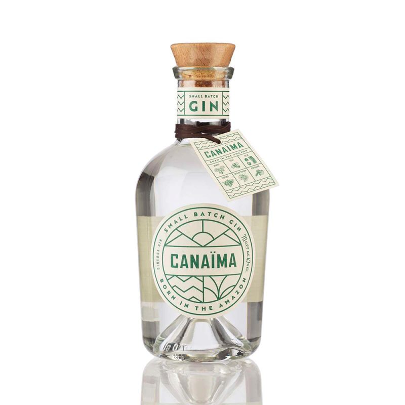 billede af en flaske Canaima Gin