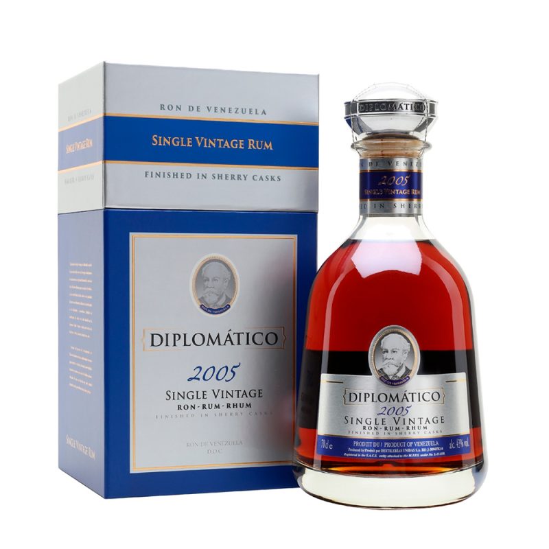 Billede af den fantastiske Diplomatico Single Vintage Rum 2005