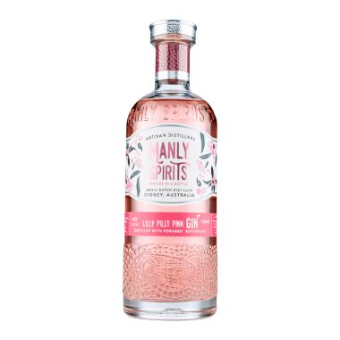 Billede af en flaske Manly Spirits Lilly Pilly Pink Gin