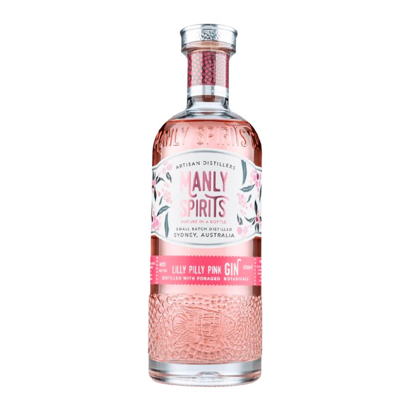 Billede af en flaske Manly Spirits Lilly Pilly Pink Gin