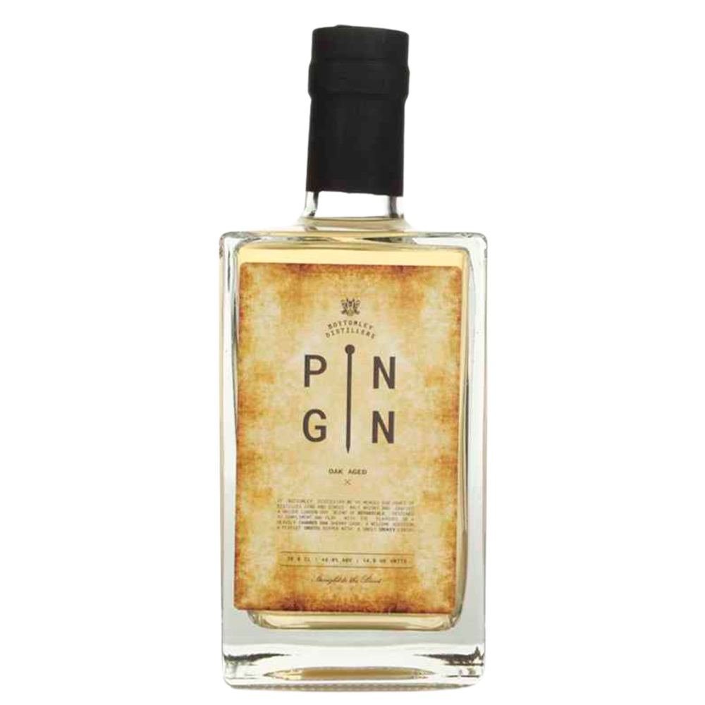 Bottomley Distillers Pin Gin Oak Aged - 40% -  70cl - Engelsk Gin