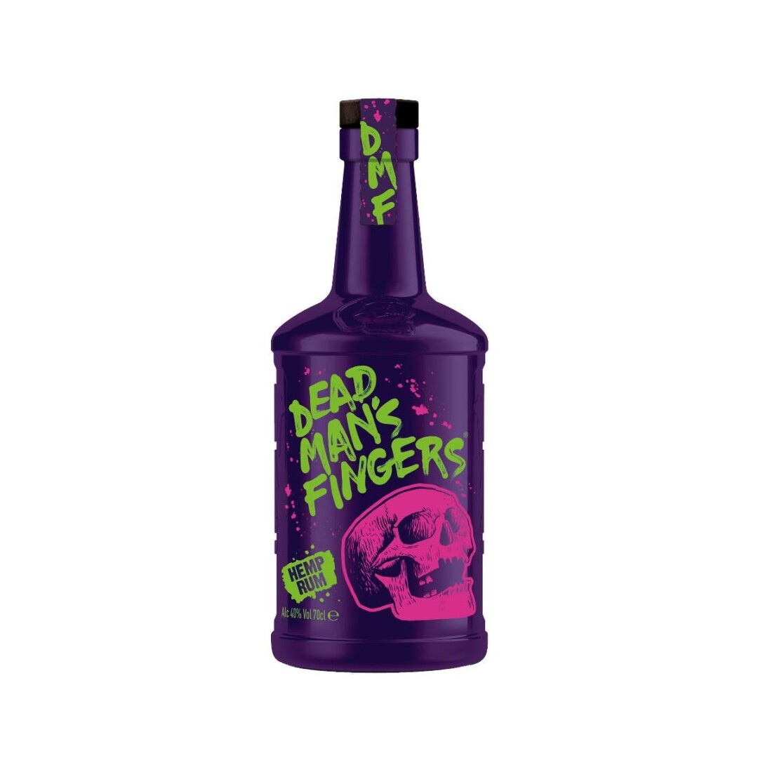 Dead Man Fingers Hemp Rum - 37,5% -  70cl - Engelsk Gin