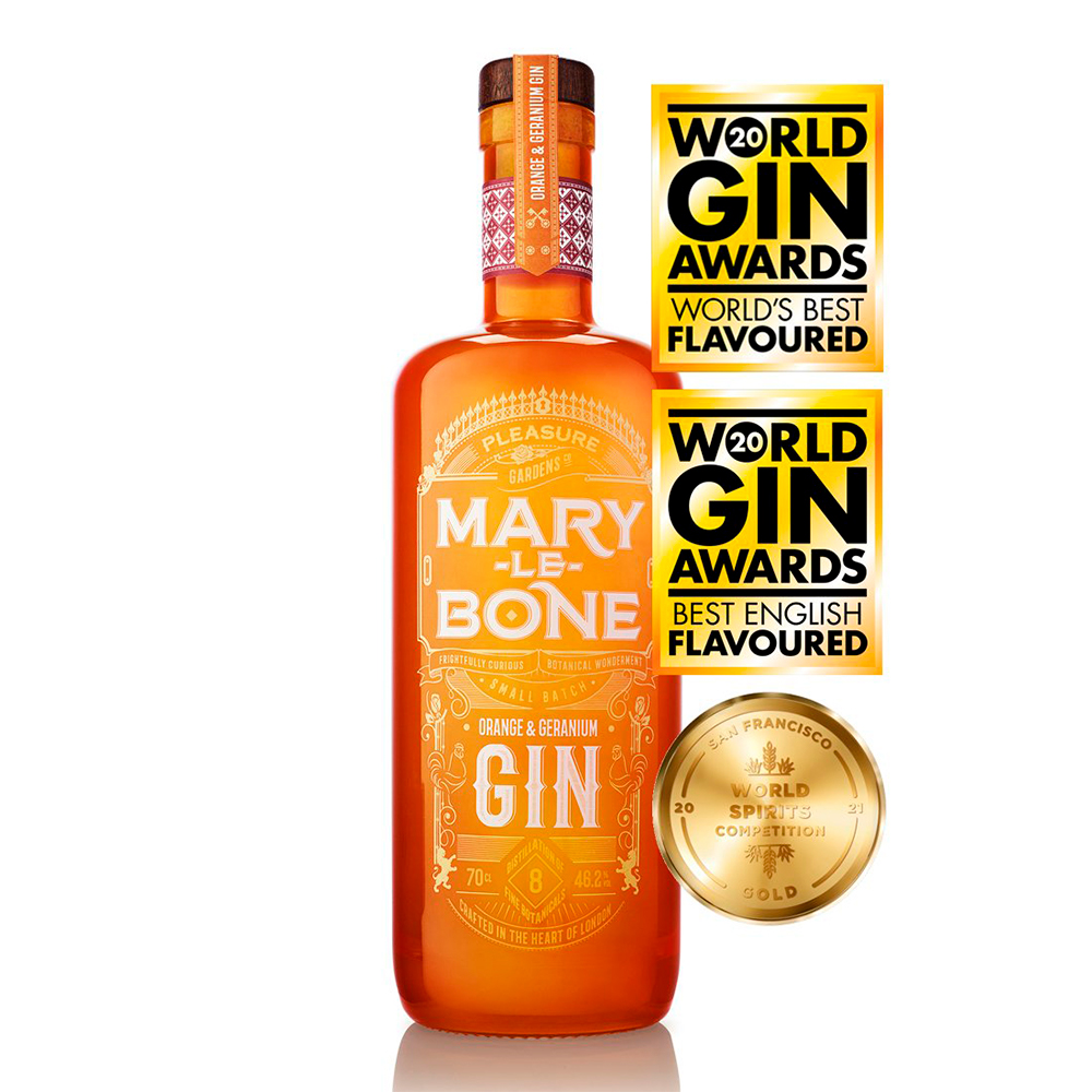 Mary Le Bone Orange Geranium Gin