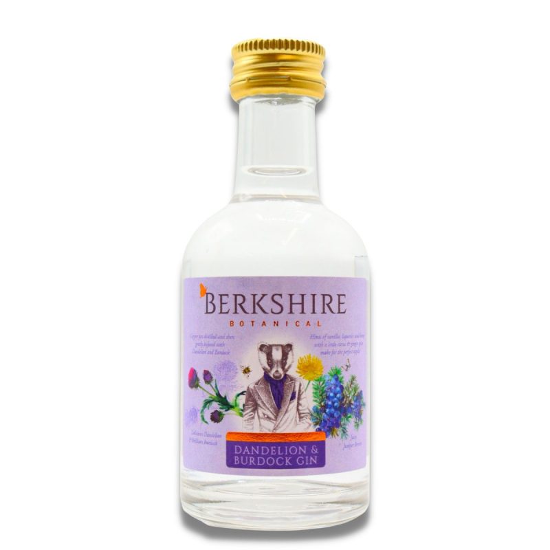 Berkshire Botanical Gin Dandelion & Burdock Miniature 1