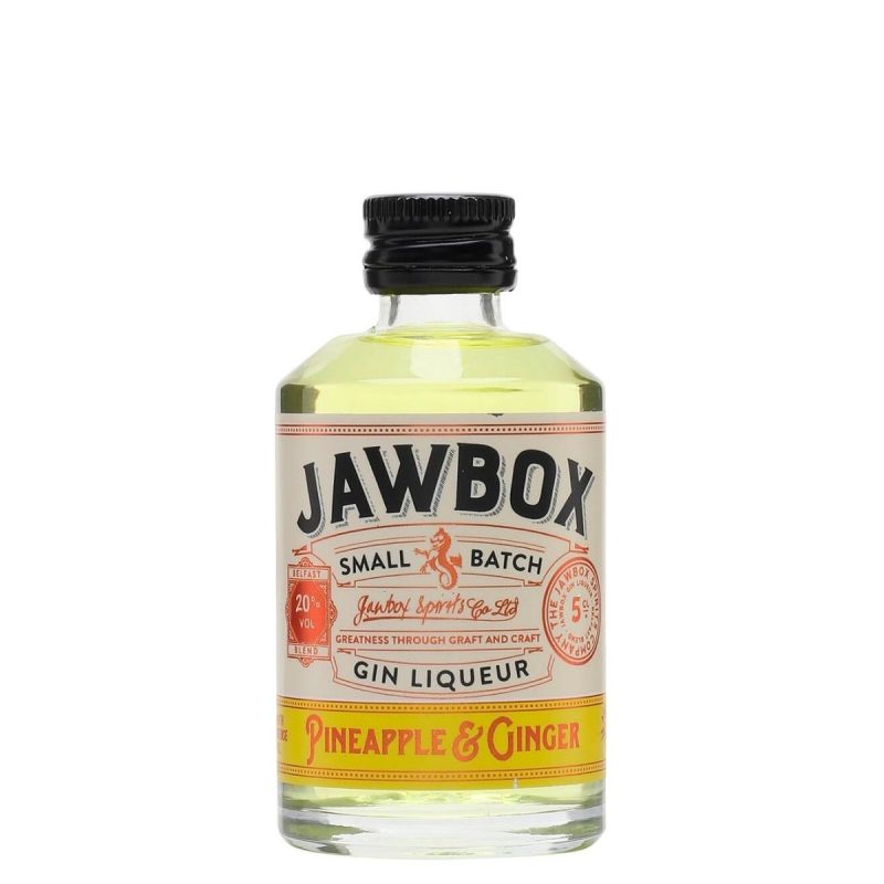Jawbox Pineapple Ginger Gin Miniature 1