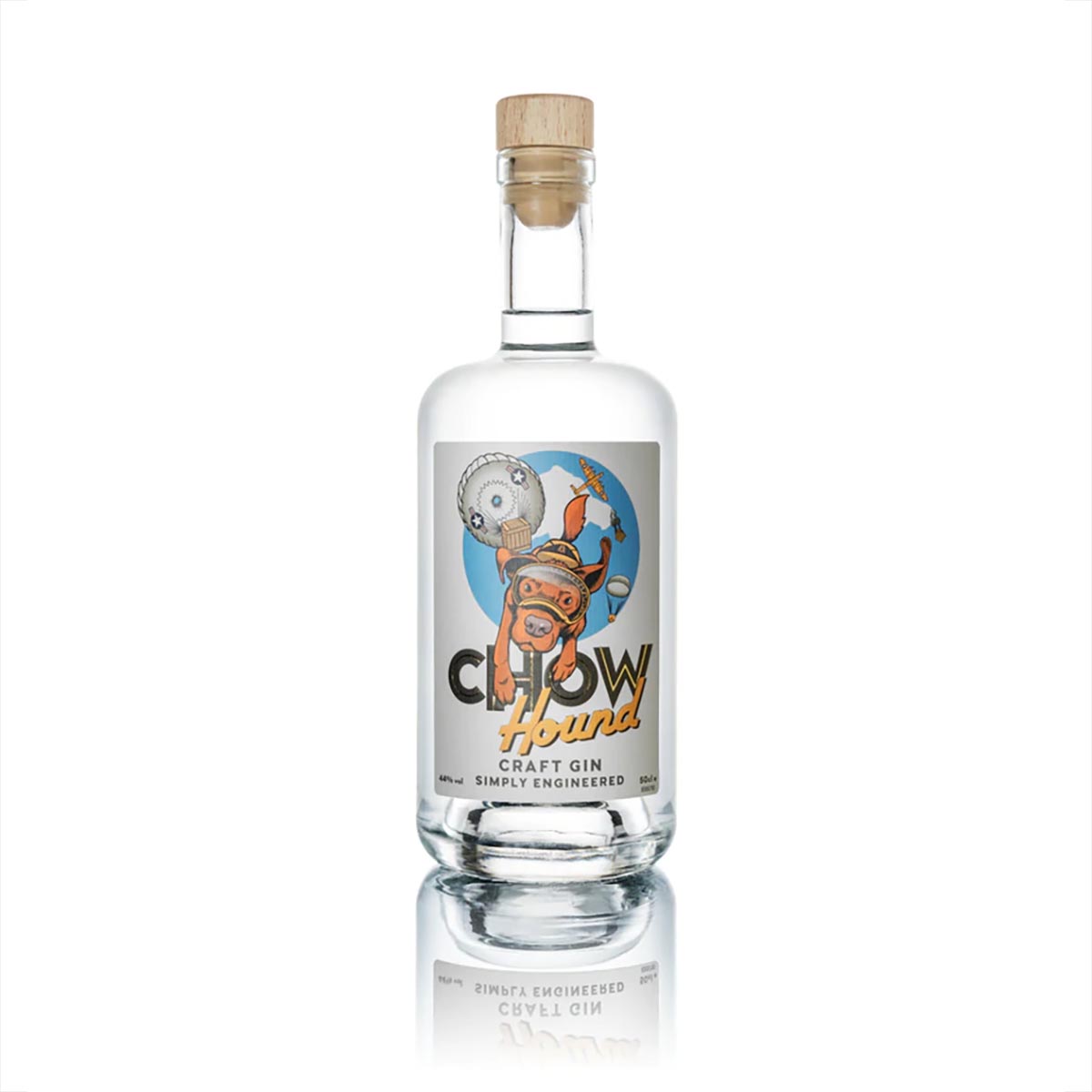 Chow Hound Gin - 44% -  50cl - Hollandsk Gin