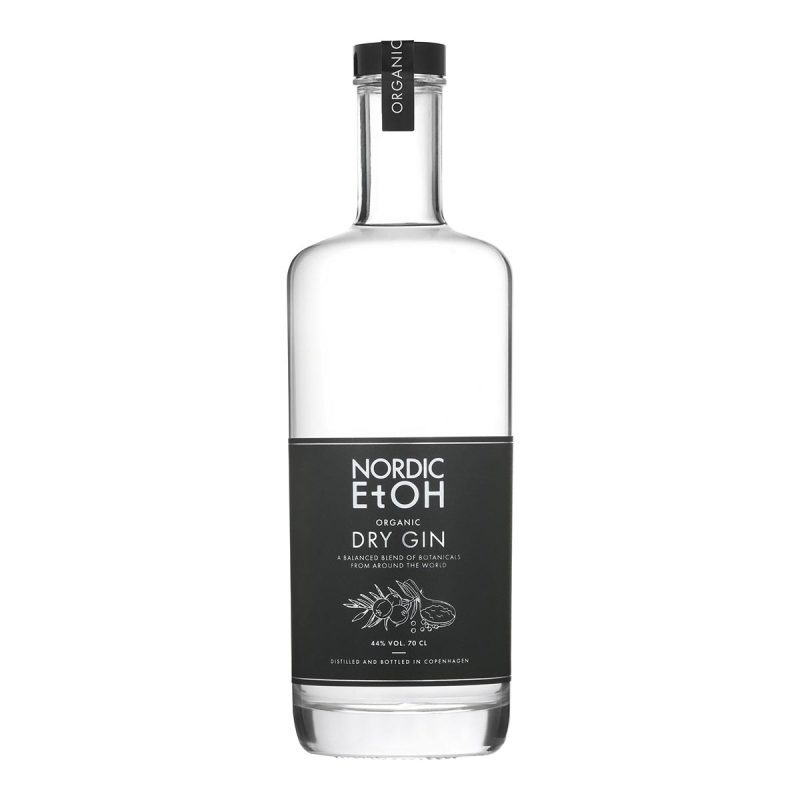 Nordic EtOH Organic Dry Gin – Original Black