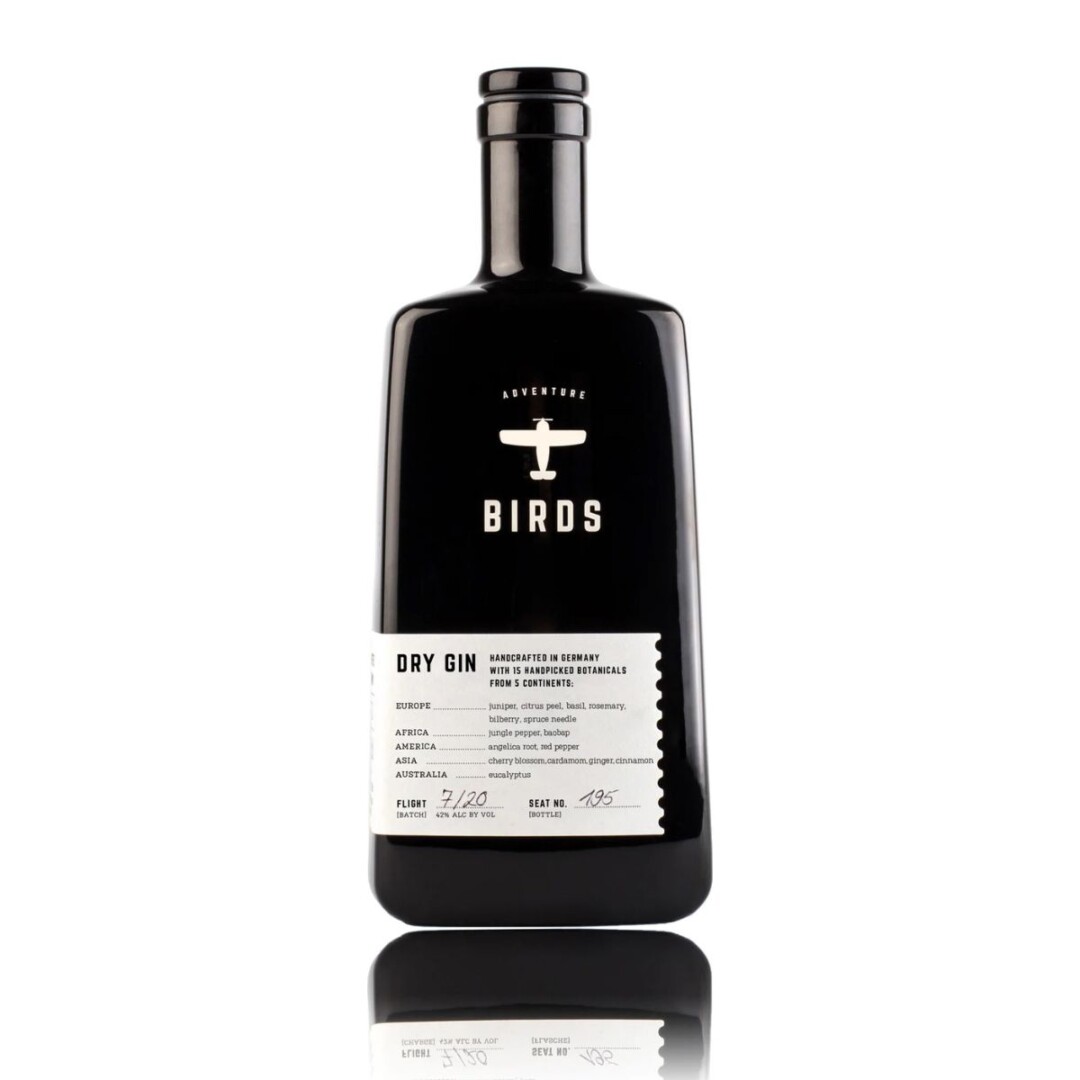 Craft Circus BIRDS Dry Gin - 40% -  50cl - Tysk Gin