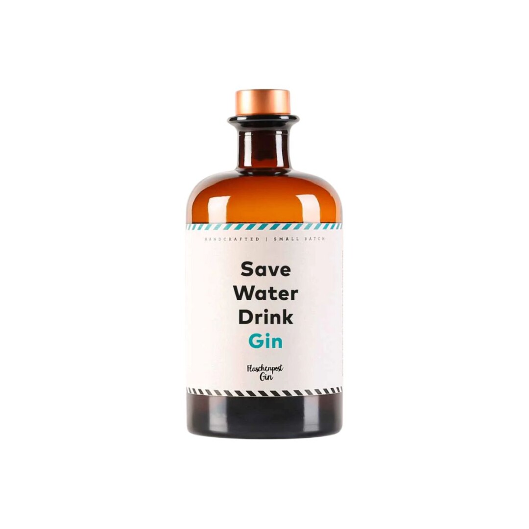Save water drink gin