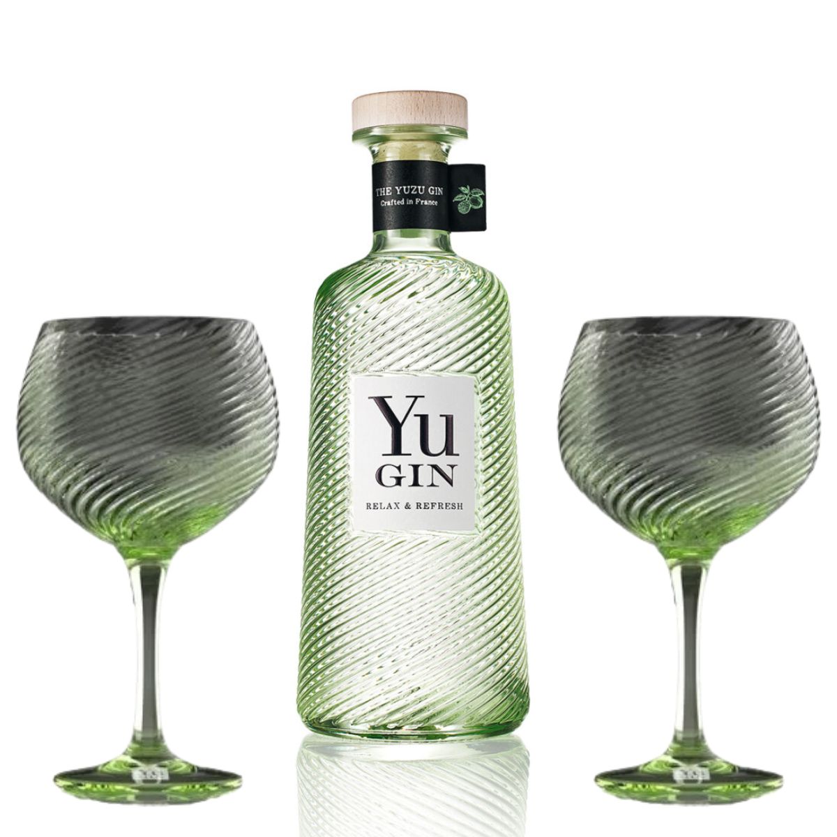 Yu Gin med 2 Glas