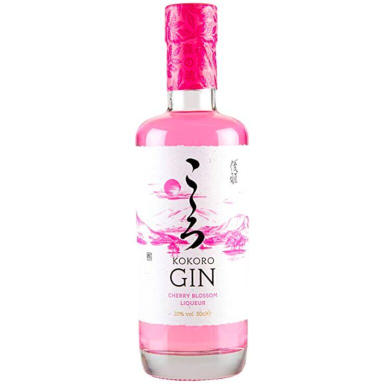 Kokoro Gin Cherry Blossom hos Ginbutikken.dk Spiritus site nr.1