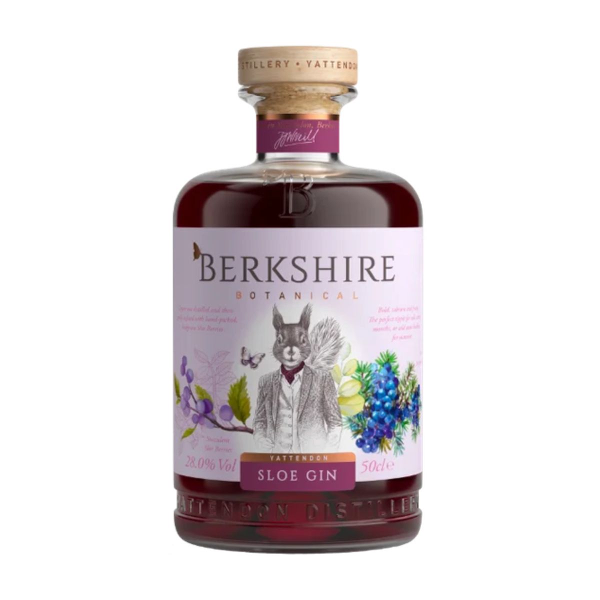 Berkshire Botanical Berkshire Sloe Gin - 28% -  50cl - Engelsk Gin