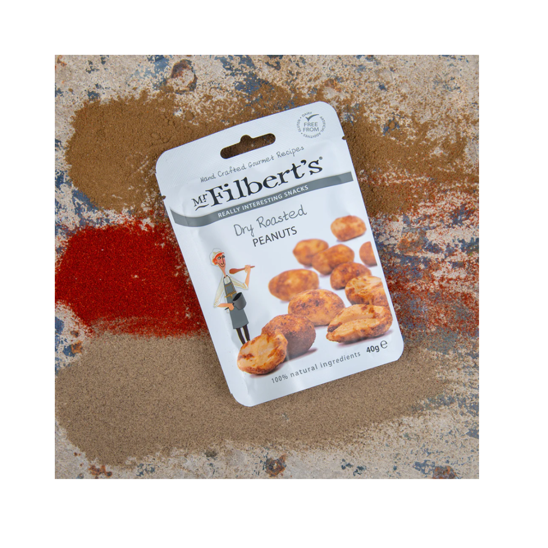 Mr. Filbert´s Dry Roasted Peanuts 40 gr. 1