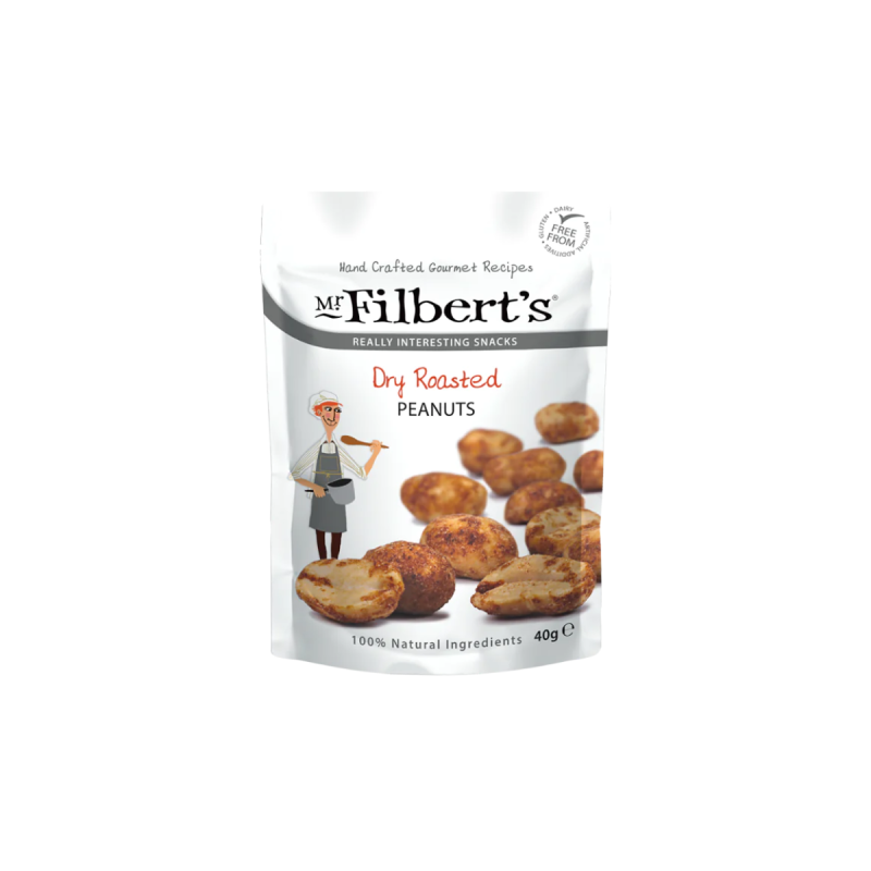 Mr. Filbert´s Dry Roasted Peanuts 40 gr.