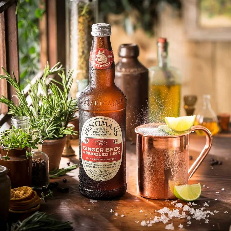 Fentimans Ginger Beer & Muddled Lime