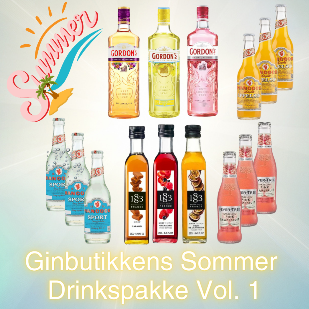 Ginbutikkens Sommer Drinkspakke vol. 1