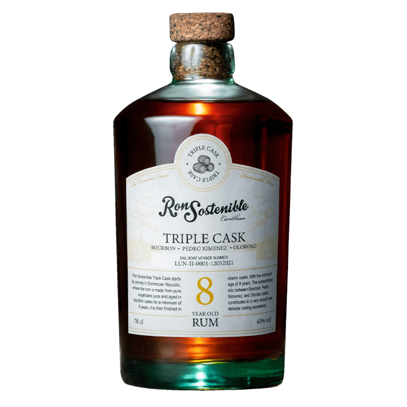 RON SOSTENIBLE 8YO Triple Cask
