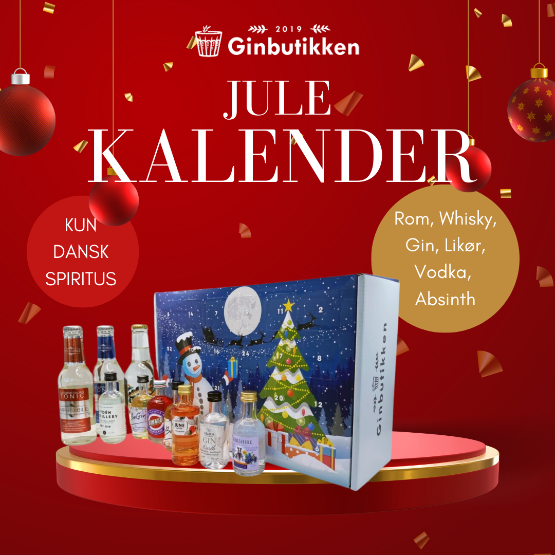 Ginbutikkens Julekalender – 45,1% – – Danmark