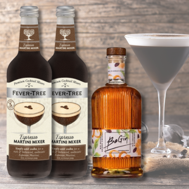 BeGin CPH - Fever-Tree Espresso Martini Cocktail sæt
