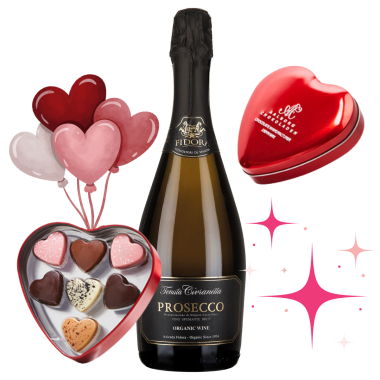 Valentins Bobler og Chokolade