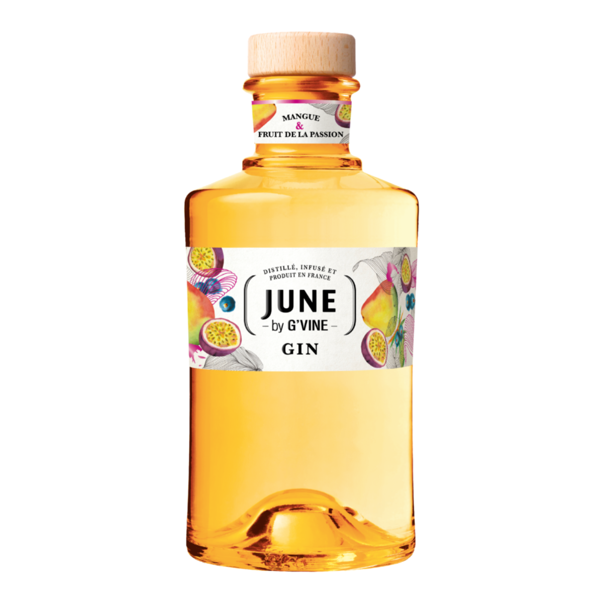 June by Gvine Mango and Passion Fruit Gin – 37,5% –   – Fransk Gin