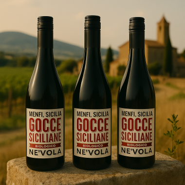 Gocce Nero d'Avola - 3 flasker