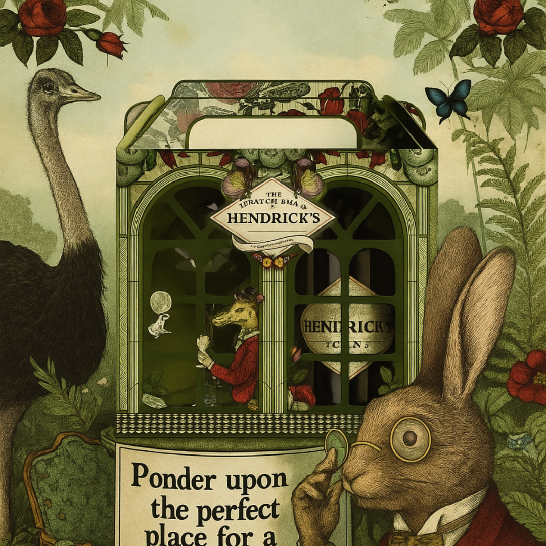 Hendricks Gin og Glas Gaveæske 1