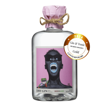 Mic Drop Rhubarb Gin