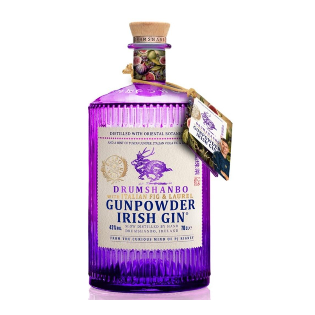 Drumshanbo Gunpowder Italian Fig & Laurel Irish Gin 1 Drumshanbo Gunpowder Italian Fig & Laurel Irish Gin
