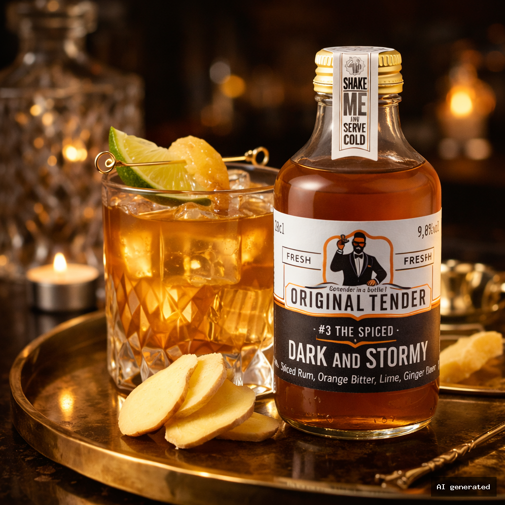 Original Tender - Dark and Stormy 4 Original Tender - Dark and Stormy - Billede 4