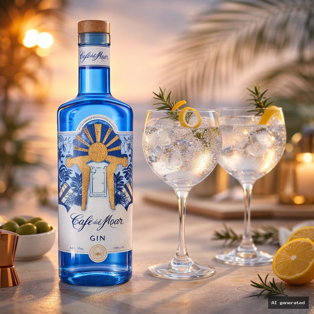 Cafe del Mar Gin 4 Cafe del Mar Gin - Billede 4
