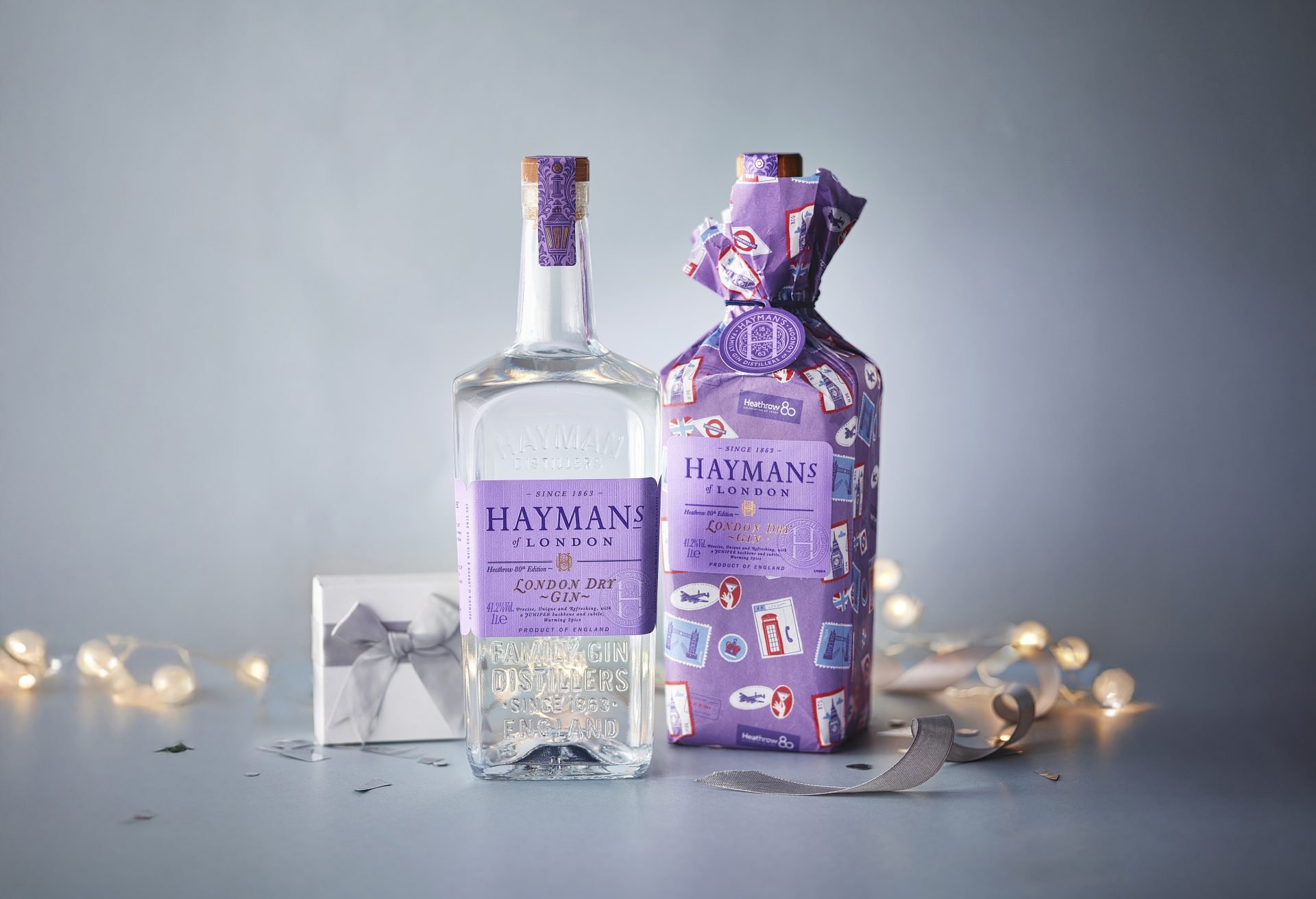 Hayman’s lancerer særlig Heathrow-jubilæums-gin til taxfree-rejsende