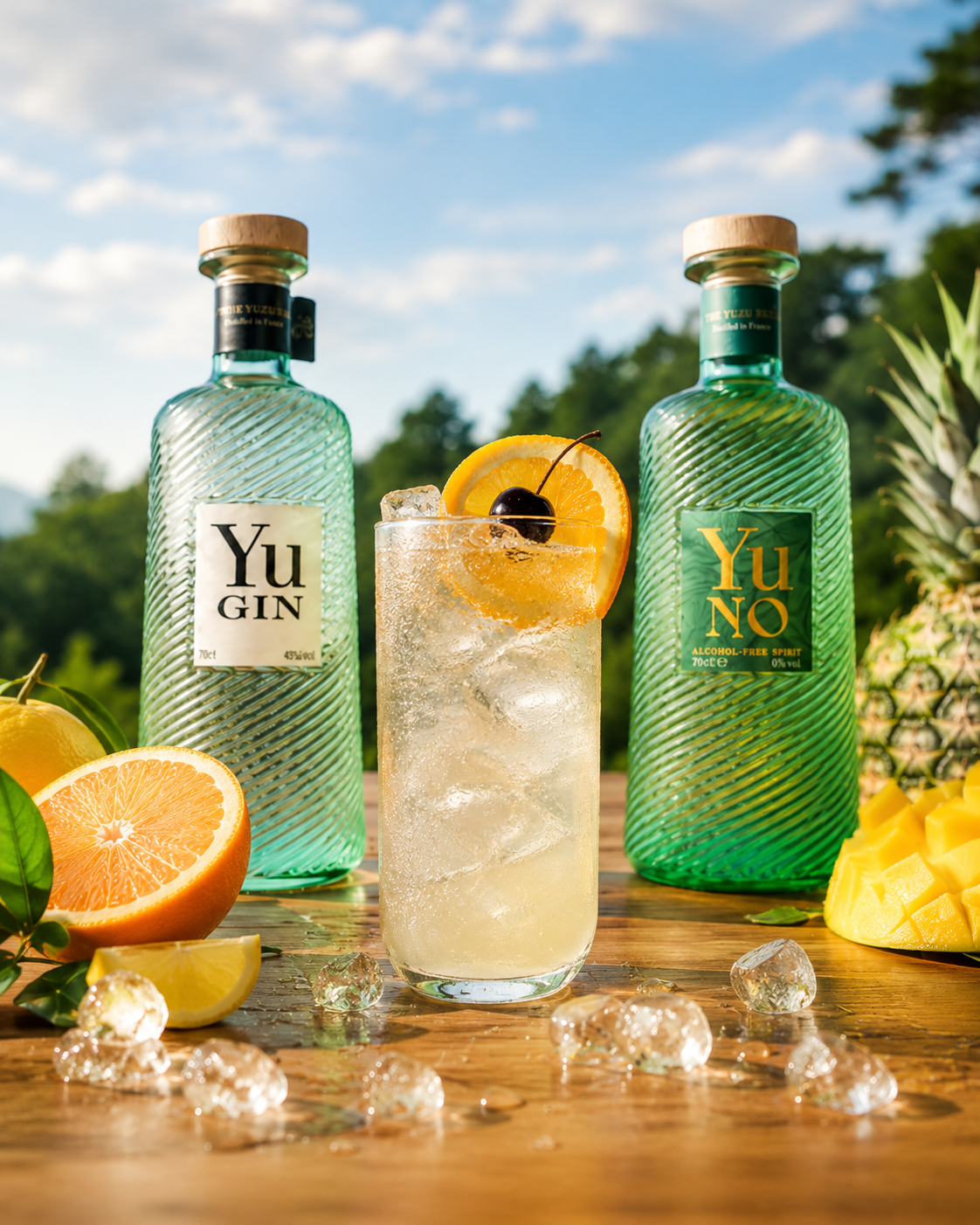 Heavenly Tom Collins med Yu Gin