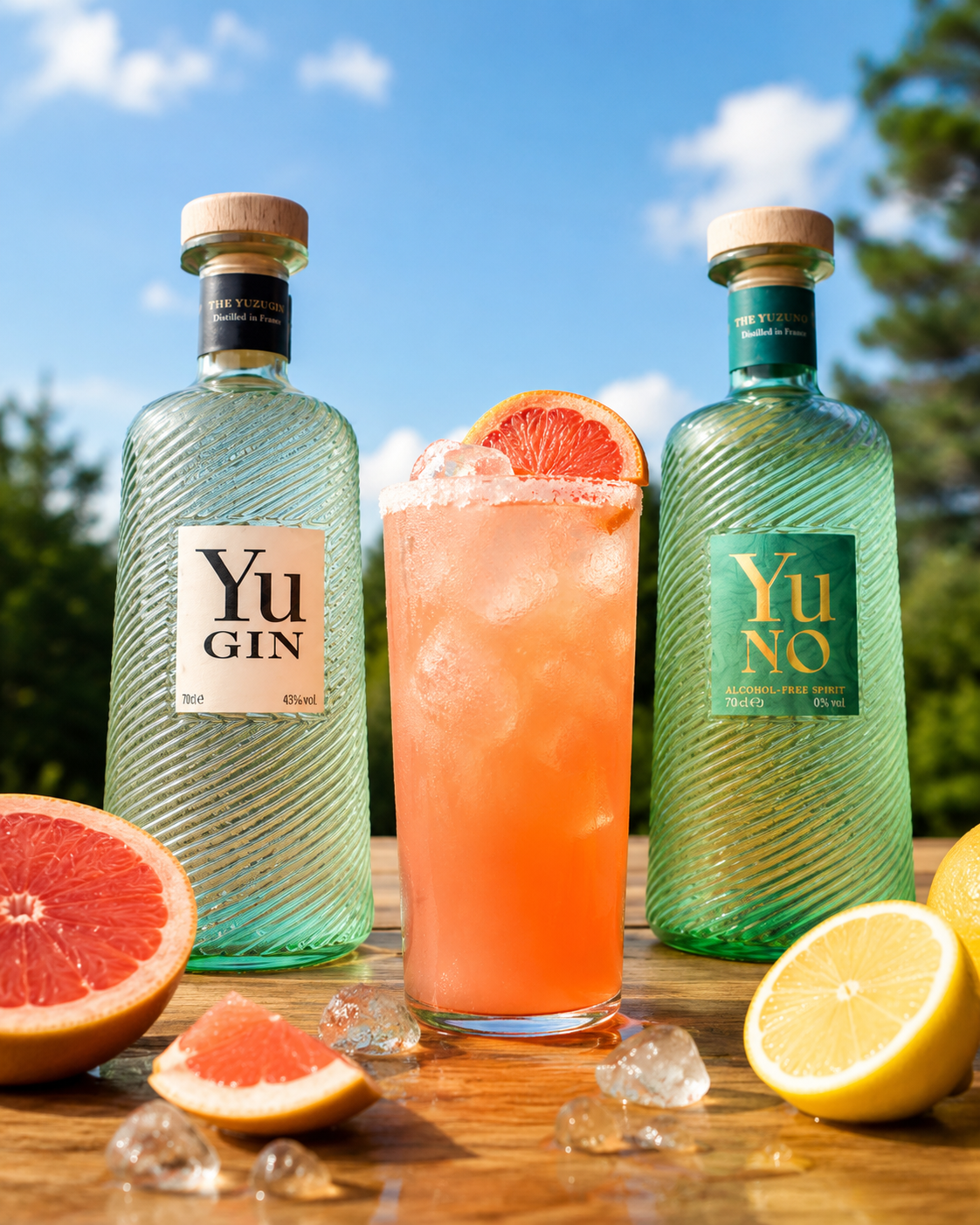Salty Dog med Yu Gin og pink grapefrugt